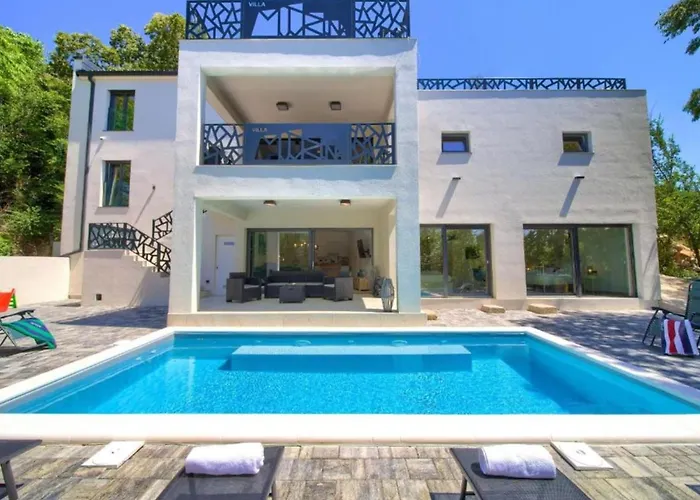 Wellness Villa- Four Bedroom With Swimming Pool Grižane