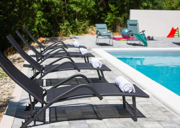 Wellness Villa- Four Bedroom With Swimming Pool * Grižane